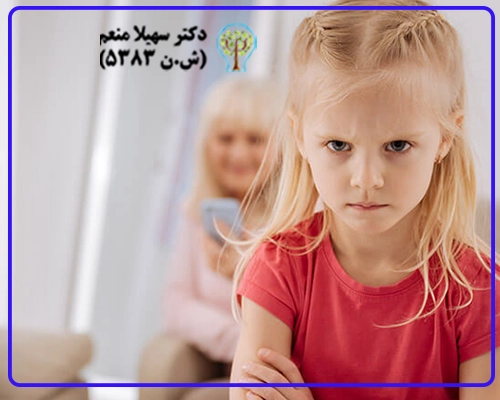 کودک پرخاشگر و فریادزن در خانه