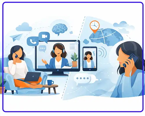 مشاوره روانشناسی آنلاین و مشاوره تلفنی