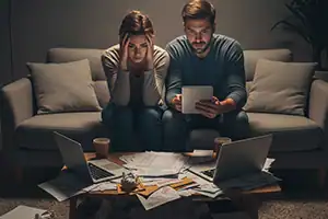 شوهرم مدیریت مالی ندارد و مشکلات مالی در زندگی مشترک