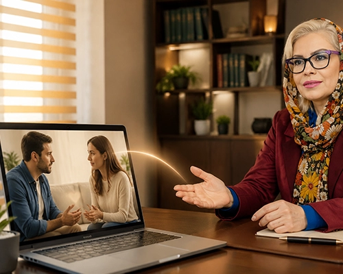 نقش روانشناس آنلاین خانواده در حل تعارضات